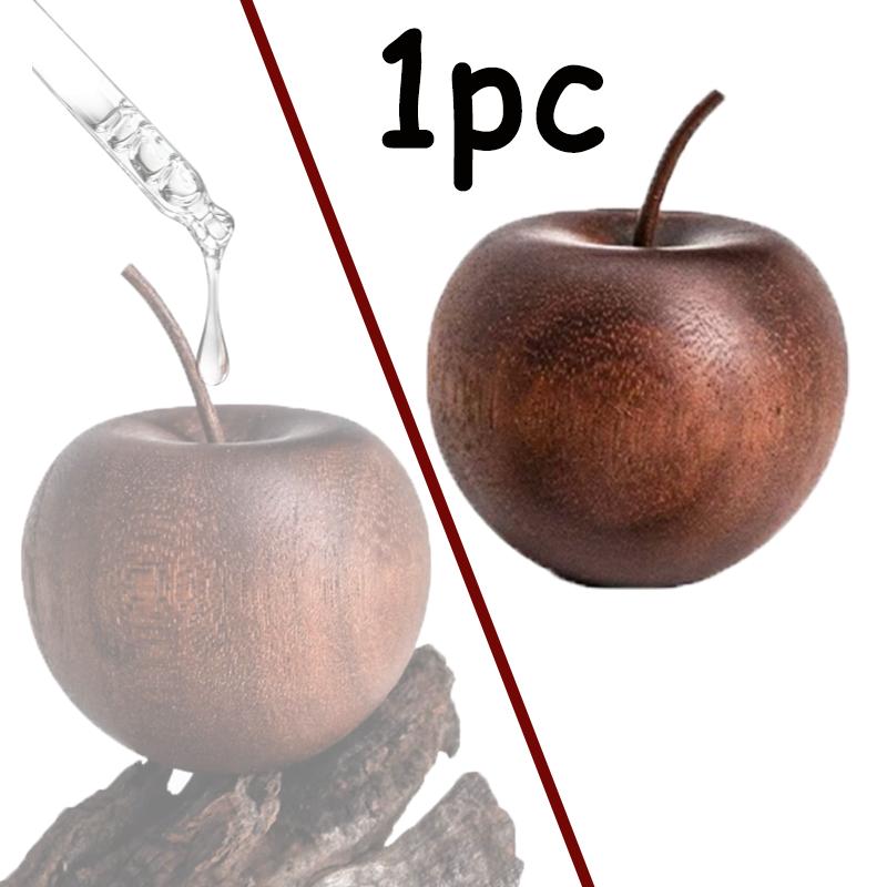 

Cute Apple Shaped Scented Wood Aromatherapy Essential Oil Diffuser Stick Long-lasting Fragrance Without Fire Essential Oil Decor