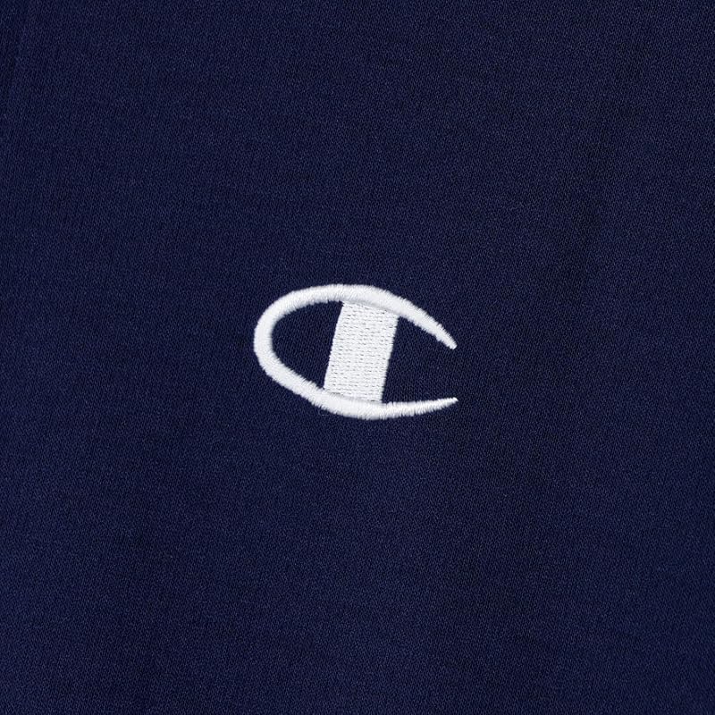[Champion] Kids' Zip Sweatshirt, Long Sleeve, Crew Neck, Recycled Polyester, Embroidered, Boys' Casual, Basic Sport CK-CS020-370-140