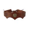 Medieval Costume Headwear Knight Headband with Embossed Pattern for Theme Party Dressingup Halloween Party Headpiece