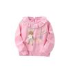 Children's Stylish Tops 2025 New Girls' Skin-Friendly Pure Cotton Sweatshirt Base Shirt Cute Pure Cotton Autumn Wear for Baby Girls