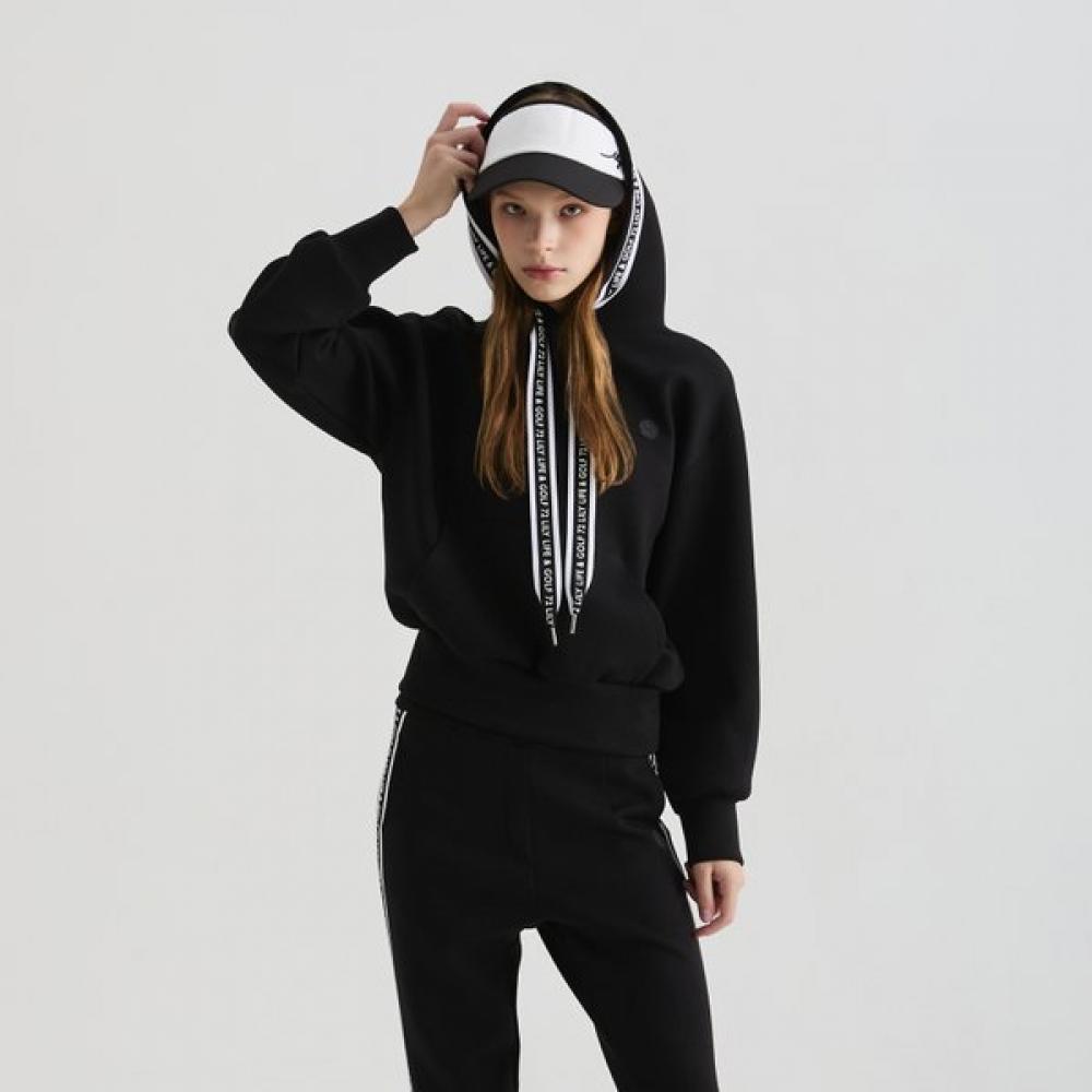 Lily Kim Tape Hoodie T shirT Ivory/F