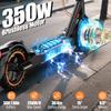 Elektrikli Scooter Yetişkin, 30-35km Menzil, 8.5" Ultra Hafif Katlanabilir E Scooter, 350W Motor, 3 Hız Modu, TODIMART T3 Yetişkinler ve Gençler İçin, Akıllı Uygulama
