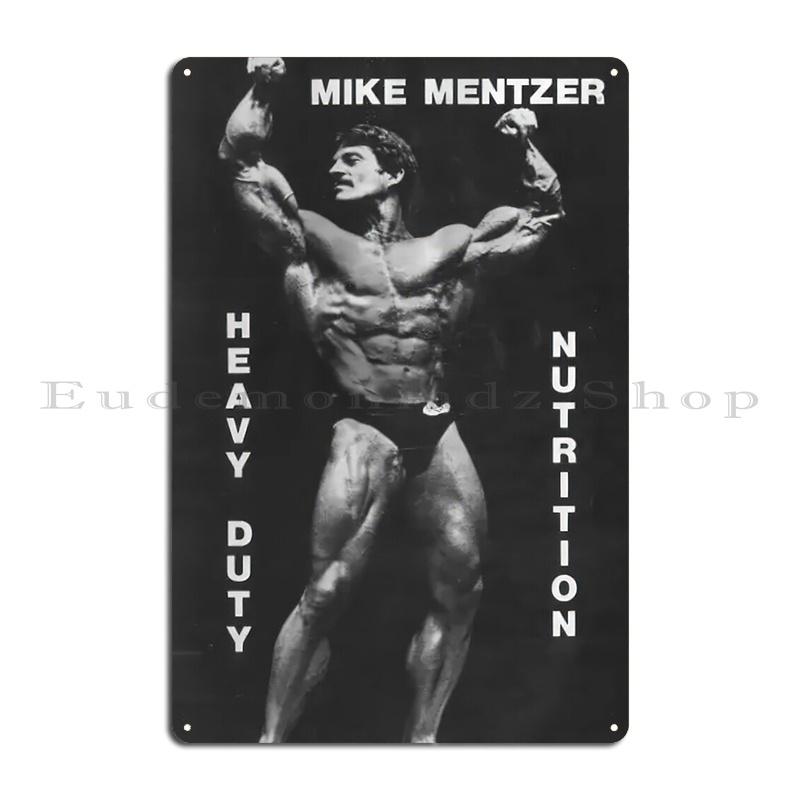 

Майк Ментцер Бодибилдинг Фото Металлическая Табличка Ржавая Дом Гараж На Заказ Кино Жестяная Табличка Постер 7.9x11.8In(20x30cm)