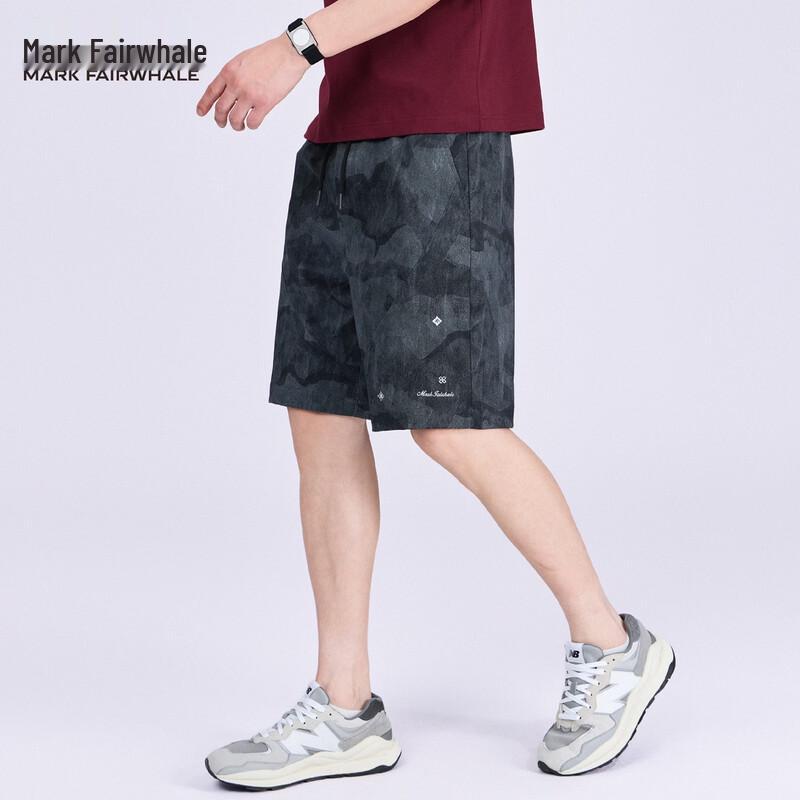 Mark Fairwhale Men s Loose Camo Print Casual Shorts XL