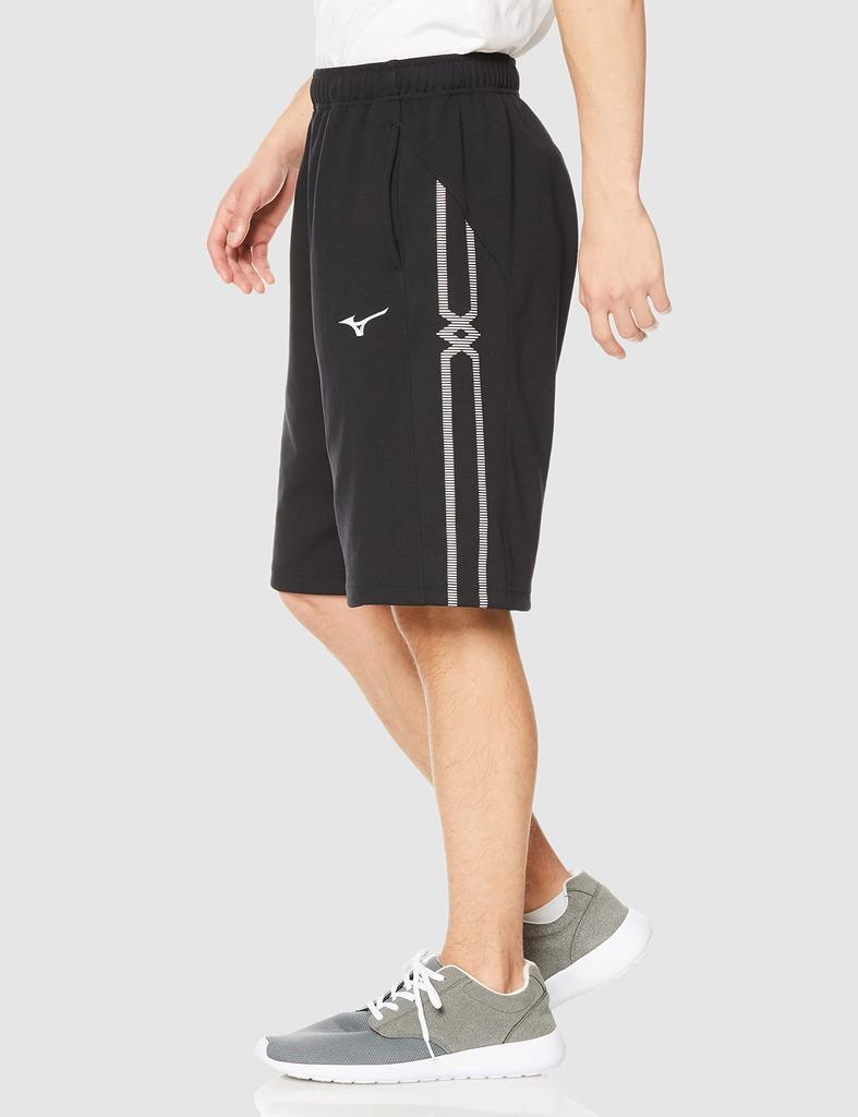 Training Wear Warm-Up Shorts, Moisture-Wicking, Quick-Drying, 32MDA141, Deep Navy, Size XL