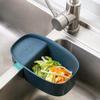 Garbage Fruit Vegetable Drainer Kitchen Supplies Kitchen Waste Filter Sink Strainer Storage Rack