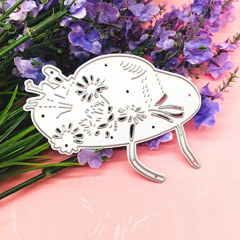 Flower Hat Metal Cutting Dies Handmade Crafts DIY Scrapbooking Embossing Supplies for Children Kid Girls