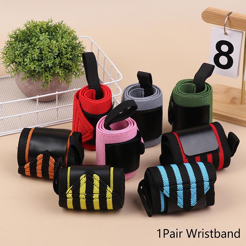 2 ks Náramek Podpora zápěstí Vzpírání Posilovna Trénink Ortéza na zápěstí Popruhy Omotávky Powerlifting
