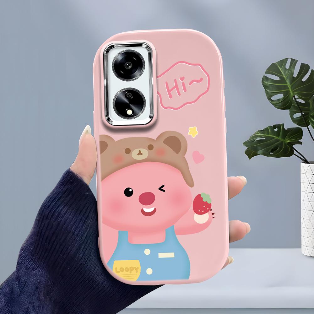 Μονόχρωμη Ασημένια άκρη φακού Μαλακή υγρή σιλικόνη αντικραδασμική θήκη τηλεφώνου για iPhone Samsung Huawei Honor Xiaomi Redmi OPPO Realme Vivo Infinix Tecno