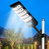 Éclairage public solaire 400W Extérieur, Lumière de sécurité LED à détecteur de mouvement, Télécommande, Éclairage mural solaire étanche pour jardin, cour, sentier