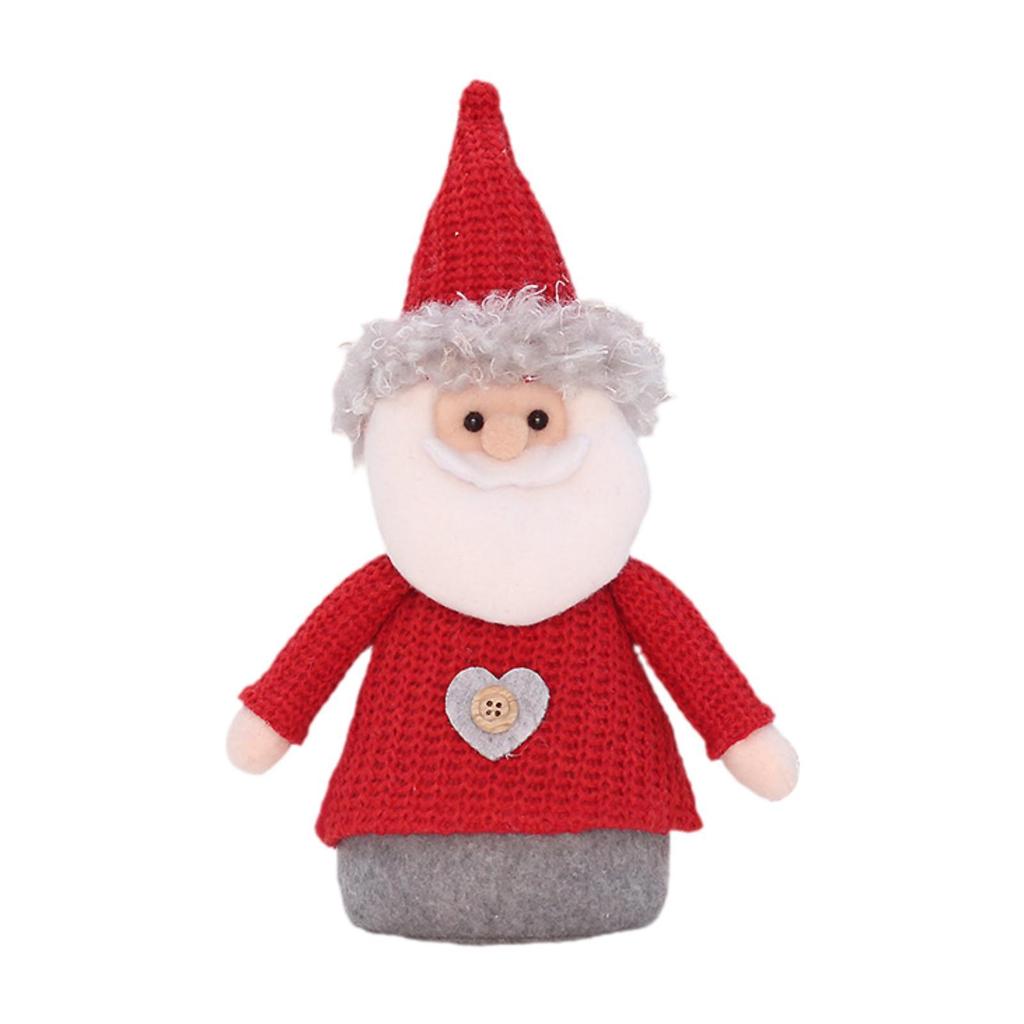 Christmas Doll Decoration Table Top Christmas Decor for Store Bedroom Window