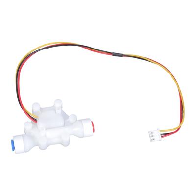 Durchflusszähler 0,25-2,5L/Min G1/4 DN8 Hall-Effekt-Sensoren Wasserflussmesser für Wasserspender Messgerät