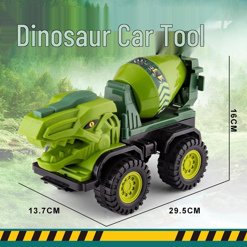 Dinosaur Inertia Toy: Kids' Dump Truck & Excavator Set