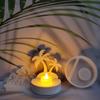 Coconut Tree Candle Holder Silicone Molds Candlesticks Castings Moulds Resins Molds Craft Molds for Tapers Candle