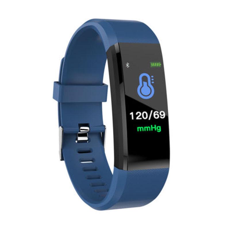 Bluetooth Smart Watch Heart Rate Blood Pressure Monitor Fitness Tracker Bracelet