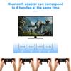 2 in 1 Wireless Bluetooth Remote Controller For Wii Wii U Controle Optional Motion Plus Gamepad Nunchuck Set With Silicone Case