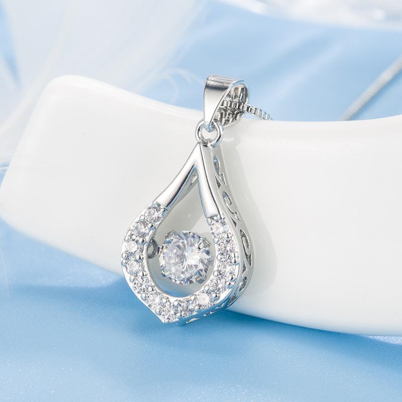 Lindon Women Necklace Pendant Copper Alloy Zircon Fashion Gift