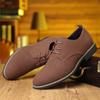 British Gentleman New Business Formal Shoes For Men Designer Lace Up Dress Derby Shoes Party Wedding Homecoming Footwear