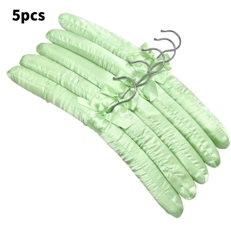 Satin Large Padded Hanger Silk Hangers Wardrobe Organization Hotel Room Supplies