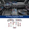 For Mazda 3 Axela -2024 Car Interior Film Center Console Navigation Screen Gear Transparent TPU Protective Film Anti-scratch