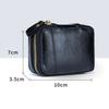 Versatile Genuine Leather Lipstick Case Handheld Portable Jewelry Box Mini Size Coin Purse Women's Use