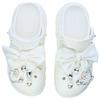 Crocs Crush Clog EVA Fashion Comfortable Versatile Hole Shoes Unisex White