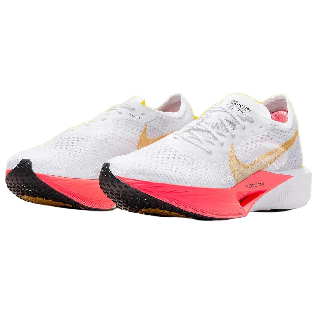 New Nike ZoomX Vaporfly 3 White Topaz Gold Sea Coral Women's DV4130-101