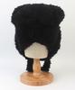 Yunibeosyeolkemiseuteuli Bear Fur Black Bonnet Hat