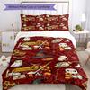 3pcs Harry Potter Bedding Set Duvet Cover Closure Includes 1 Duvet Cover & 2 Pillowcases, Soft and Comfortable for All Seasons.