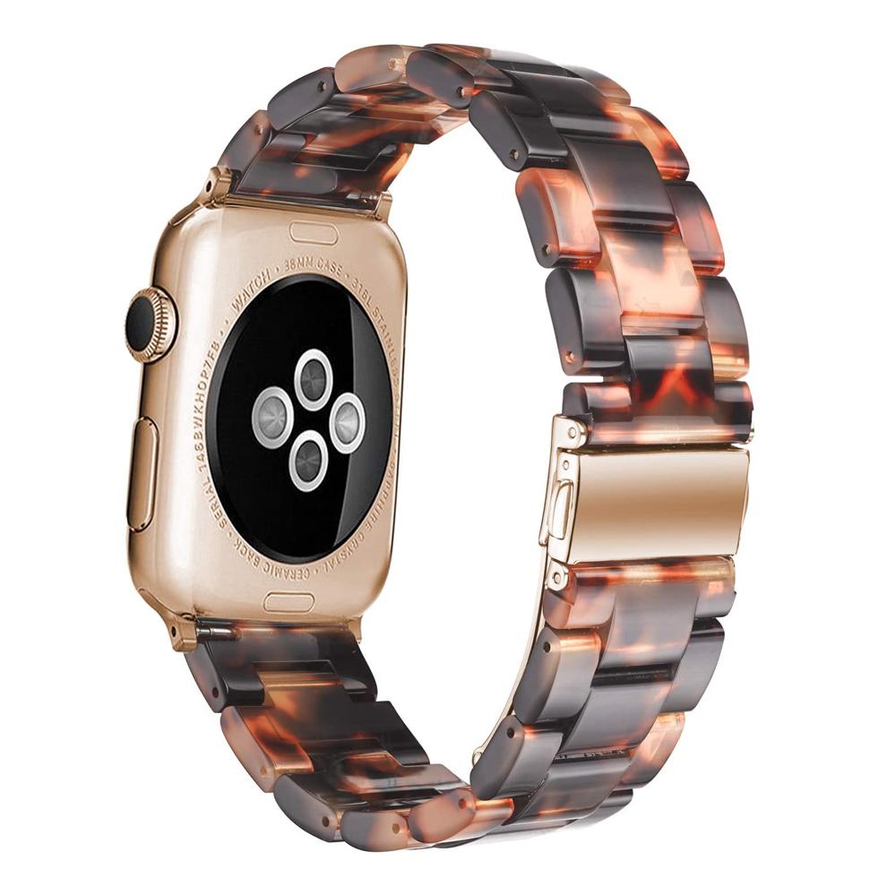 Bracelet for iWatch 9 8 7 SE Apple Watch Band 38mm 40mm 42mm 44mm 41mm 45mm Resin Band Replacement Series 6/5/4/3 Watchband Pink