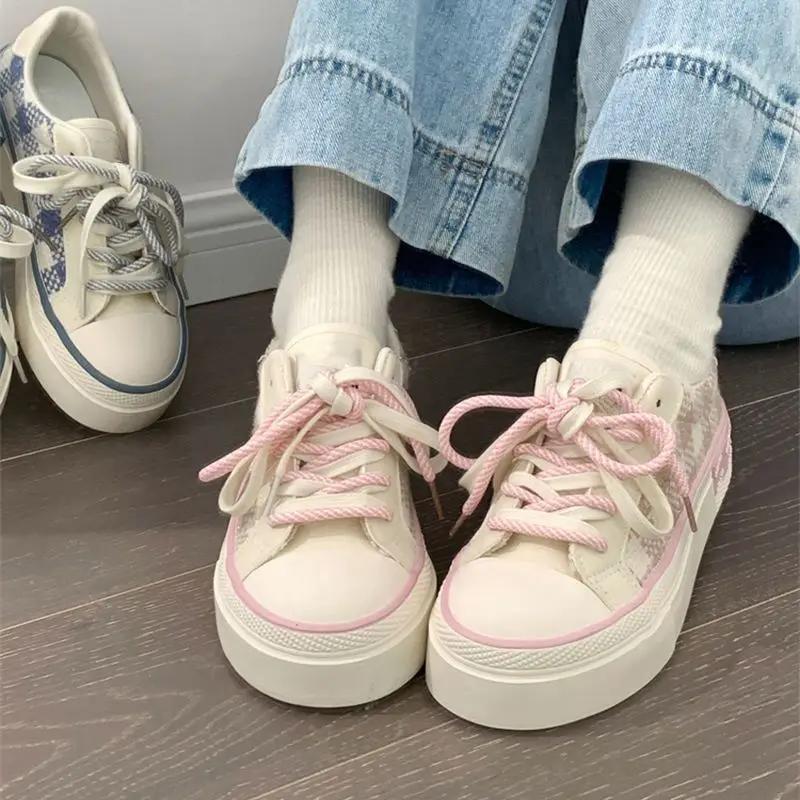 Canvas Shoes for Women in Spring and Summer 2025 Versatile Trendy Comfortable Sneakers High-quality Casual Shoes for Students