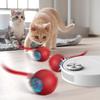Interactive Cat Intelligent Rolling Ball Automatically Changes Toy Ball Indoor Cats Direction Fun Kitten for Indoor