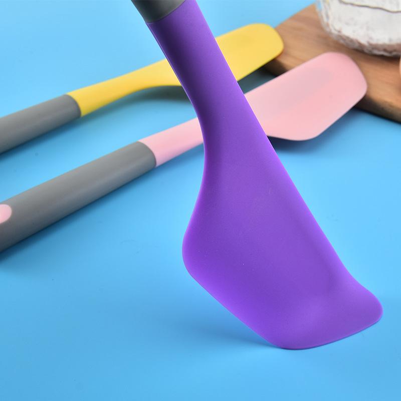Silicone Spatula Non-stick Heat-resistant Cream Mixing Shovel Sandwich Butter Jam Spreader Cream Stirring Tool for Baking