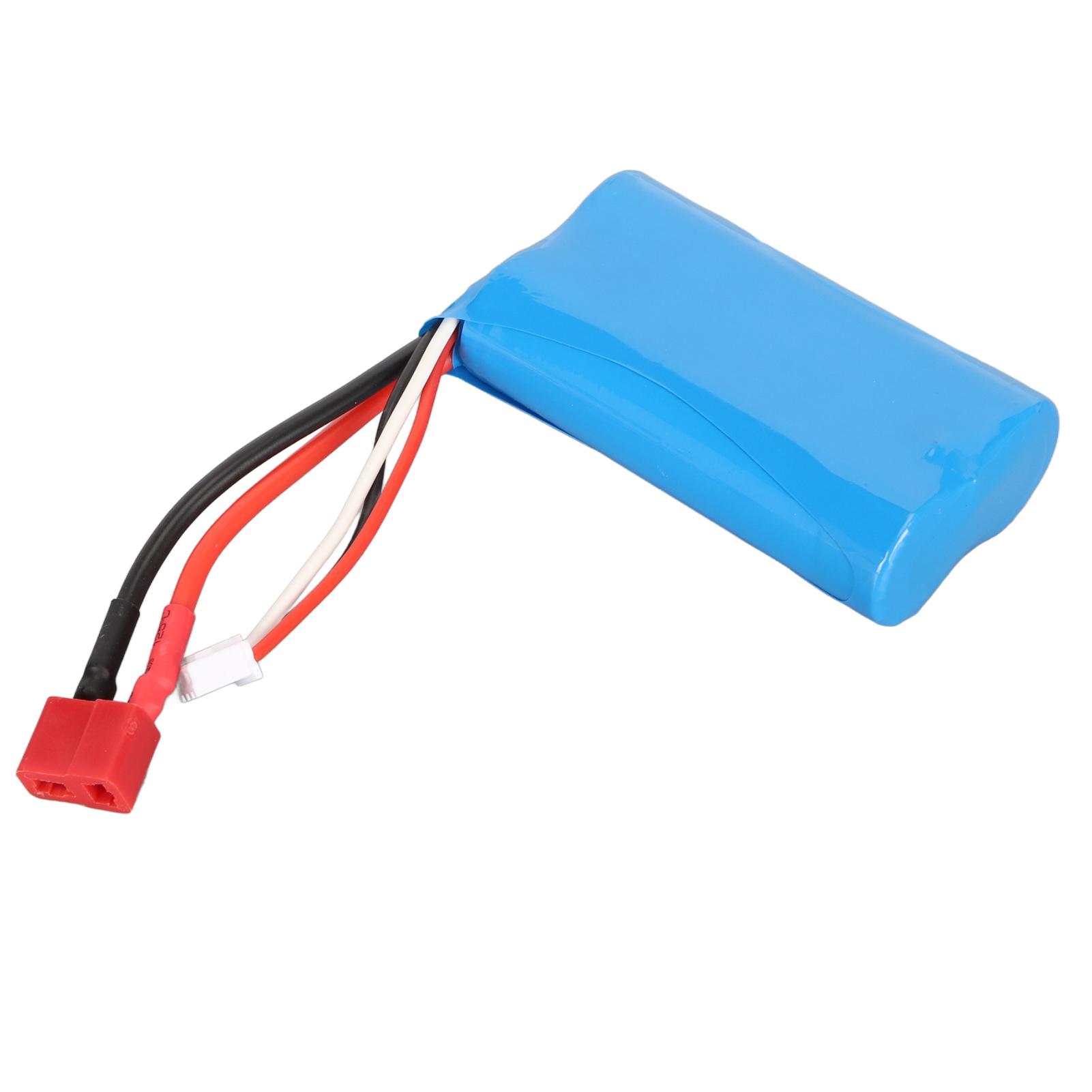 

7.4V 1500mAh Lithium Battery for HUANQI 957 958 Remote Control Boat for WLtoys 12428 Remote Control Car