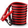 Booster Jumper Cables with Full Insulated Cover Clamps Fine Copper Cable Emergency Power Battery Starter for Car 8.2ft