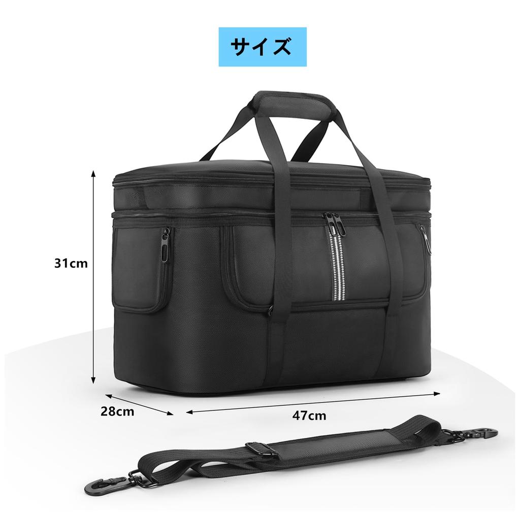 SHEAWA for DJI Power 1000 Portable Power Station Case, Storage Case, Bag, Shockproof, Durable Nylon, Can Also Store Cables and Small Items,