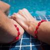 Red String Bracelets for Lucky 7 Knots Adjustable Handmade DIY Rope Bangles for Couple Frirends Amulet Jewelry Accessories