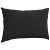 Sofa Cushions 2 Pcs Black 50 X 30 Cm Cord Fabric