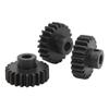 3pcs Steel M1.5 Pinion Gear Set 8mm Motor Pinion Gear with M5 Set Screw for 15 18 110 RC Car 22T