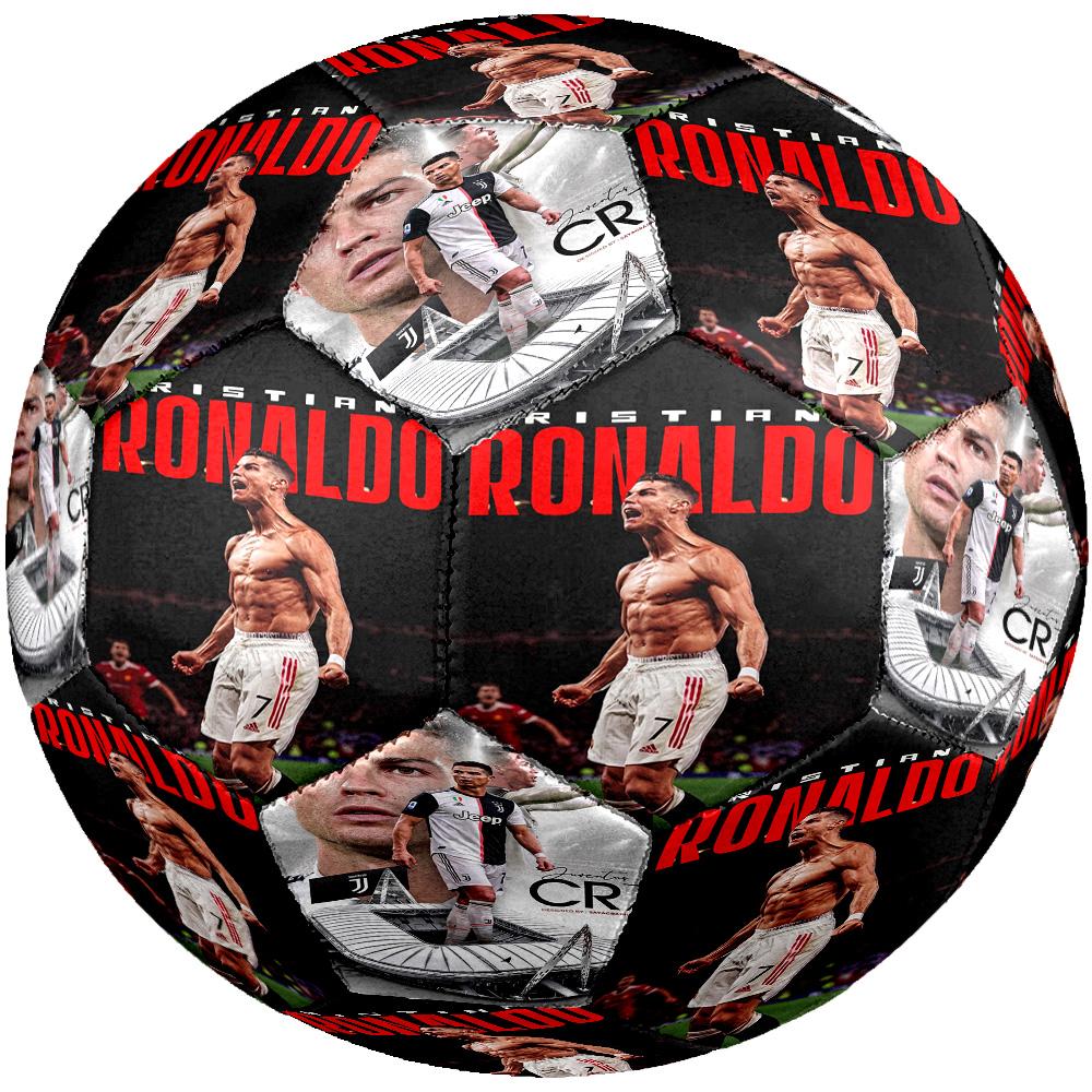 Ronaldo's Last Dance Celebration Soccer Ball Size 5 Football Machine Sewn Indoor/Outdoor Training and Matches Surprise Collection Gift