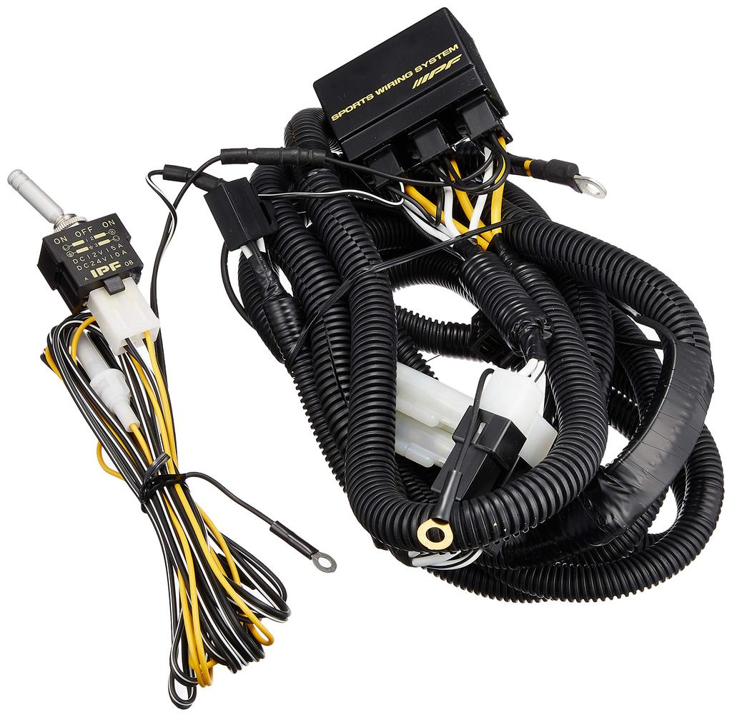 IPF Fog Light Harness 12V Double H4 WF-4