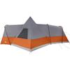 Teepee Tent for 8 Persons Gray and Orange 720 x 465 x 295 cm