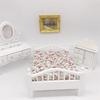 Resin Craft Doll Accessories Playing House Miniature Oil Painting 1:12 Scale Vintage Framed Photos Mini Picture