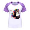 5712 Mehrfarbig Kinder Jungen Mädchen Jackson Raglanärmel T-Shirt Oberteil