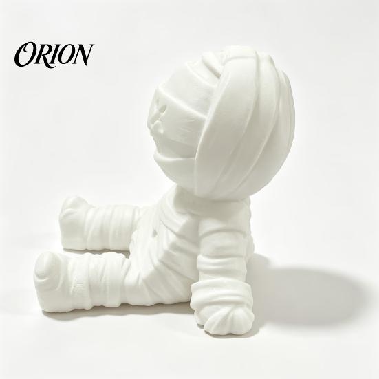 PLA Material Phone Stand Cute Mummy Holder, 3D Printed Gothic Halloween Desk Unique Office Decor Stand, Cartoon Figurine for Home Desktop Tabletop