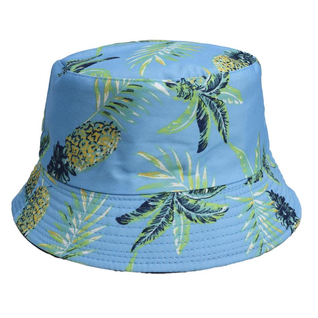 Unisex Double-Sided Bucket Hat - Spring/Summer Sun Protection, Colorful Tie-Dye Hip Hop Style