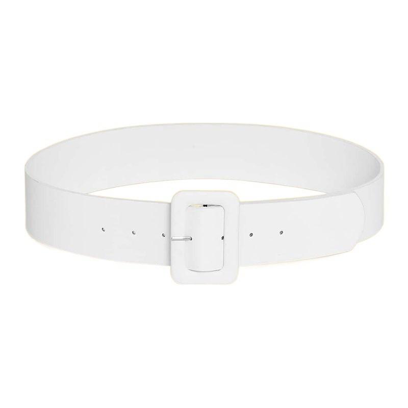 Wide Pu Chic Waist Belt For Women With Buckle Ideal For Flattering Dress Styles