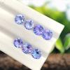 A+ Color Natural Tanzanite Gemstone Lot, Round Cut Gemstone Lot, Healing Tanzanite Stone.