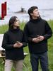 Unisex Waterproof Hooded Workwear: Warm, Thick One-Piece Storm Jacket for Autumn/Winter, Customizable with Logo