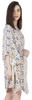 Moomaya Turkish Maxi  Kaftan  For Women Short Casual Mini Beach Dress Swimsuit Cover